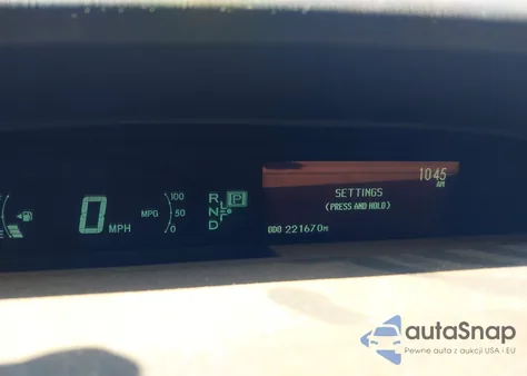 2010 Toyota Prius V z USA, uszkodzony, nr VIN JTDKN3DU8A0150173